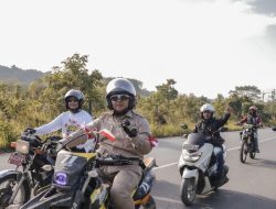 Sekretaris DPRD Kalsel Muhammad Jaini Ikuti Kirab Merah Putih