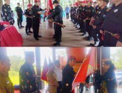 Batamad Kukuhkan Pengurus Kelurahan Kalawa dan Desa Garung