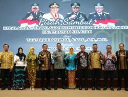 Berganti Kakanwil, Kemenkumham Kalsel Lakukan Pisah Sambut