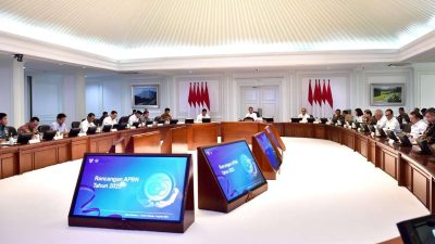 Bahas RAPBN 2025, Jokowi Waspadai Perlambatan Ekonomi Dunia
