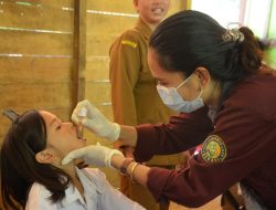 UPTD Puskesmas Uren Laksanakan PIN Polio Bagi PAUD dan SD Desa Mamigang 
