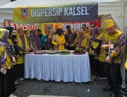 Sediakan 2.000 Kue, Partisipasi Dispersip Kalsel untuk Pesta Rakyat Makan Gratis