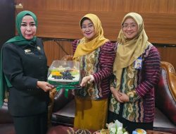 Harpelnas 2024, Pj Sekda Banjarbaru Terima Silaturahmi Kacab Bank Kalsel