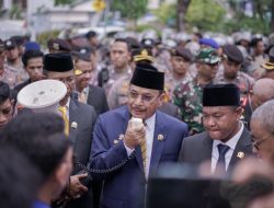 Usai Bersumpah Janji, Anggota Dewan Kalsel Temui BEM Se-Kalsel