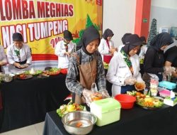 Lomba Menghias Tumpeng Mini di Trio Motor Palangkaraya