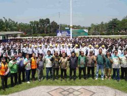 Pemkab Balangan Lepas Seribu Enam Ratus Peserta Pelatihan Sertifikasi, Magang dan Penempatan Kerja