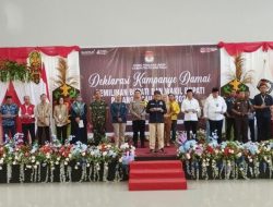 Deklarasi Kampanye Damai Pilbup Pulang Pisau 2024