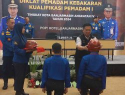 Tingkatkan Kapasitas dan Kompetensi Relawan Damkar di Banjarmasin, DPKP Lakukan Pelatihan