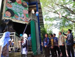 Kejar KLA Kategori Utama, Banjarmasin Lengkapi Pusat Informasi dan Sarana Prasarana Bermain Anak di RTH Kamboja