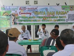 Tingkatkan Akurasi Data Pendukuk, Disdukcapil Tanbu Melaunching Program ‘Sinta dan Rama’