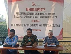 OJK Provinsi Kalsel Dukung Percepatan Akses Keuangan Daerah Lewat Pengembangan Budi Daya Padi Apung