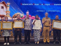 Gubernur Paman Birin Kembali Menerima Penghargaan SRIKANDI dari ANRI