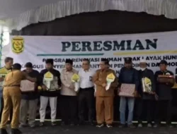 UPZ Bank Kalsel Bersama Baznas Kota Banjarmasin, Berikan Bantuan Perabotan Rumah