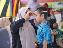 Pantau Tumbuh Kembang Anak dan Cegah Tengkes, Posyandu Cempaka Putih Desa Balida Paringin, Gelar Poyandu Balita