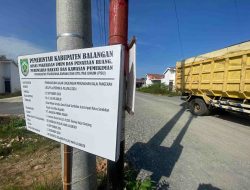 Dinas PUPRP Balangan Gelontorkan Dana Untuk Pengaspalan Jalan di Beberapa Komplek Perumahan