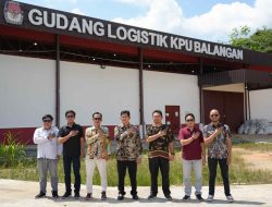 Pjs Bupati Balangan Taufik Hidayat Tinjau Gudang Logistik KPU