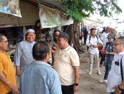 Cawagub Edy Pratowo Blusukan ke Pasar Handep Hapakat Pulang Pisau.