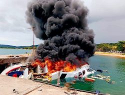 Tim Puslabfor Polri Selidiki Kebakaran Speedboat yang Menewaskan Cagub Maluku Utara