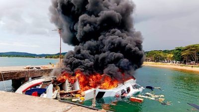 Kebakaran Speedboat yang Menewaskan Cagub Maluku Utara