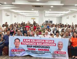 Yamin-Ananda Terima Dukungan Dari PSMTI, Wujudkan Banjarmasin Maju Dan Sejahtera