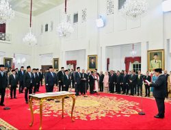 Para Menteri Kabinet Merah Putih Resmi Dilantik, Berikut Daftarnya