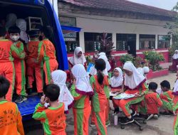 Safari Pusling Dispersip Kalsel di Tabalong, Sasar 21 Sekolah