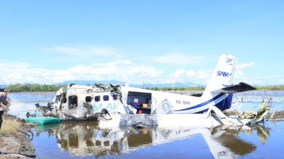 Pastikan Identitas Korban Pesawat Jatuh SAM Air, Tim Inafis Polda Gorontalo Diturunkan
