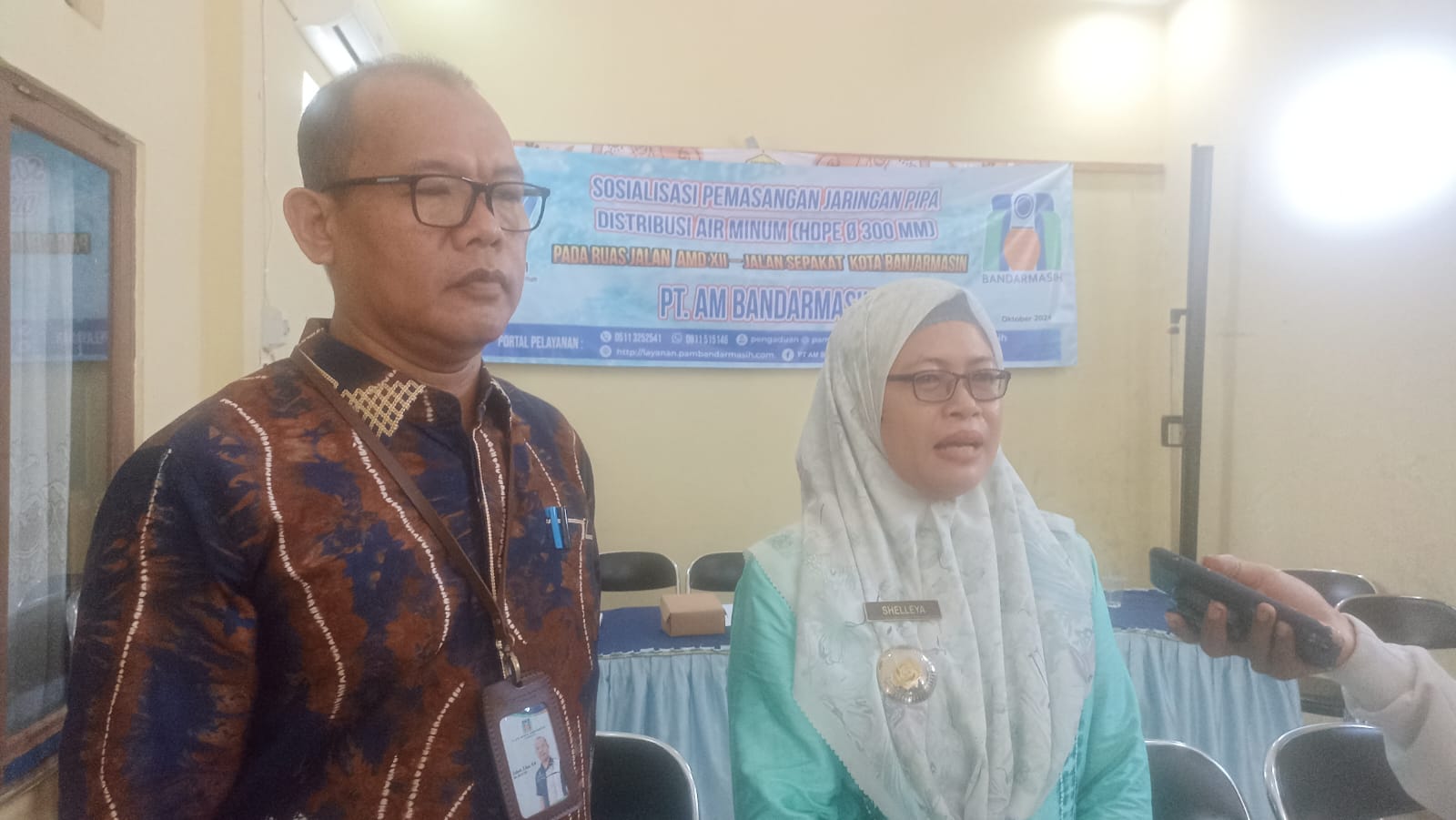 Sekretaris Perusahaan PT.AM Bandarmasih, Zulbadi