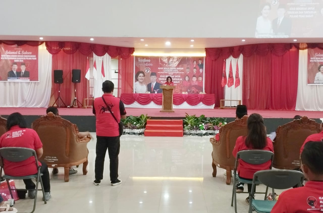 DPC PDI-P Kabupaten Pulang Pisau Gelar Rakercabsus