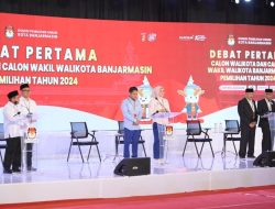 Debat Perdana, Kupas Visi Misi 3 Paslon Wali Kota Banjarmasin
