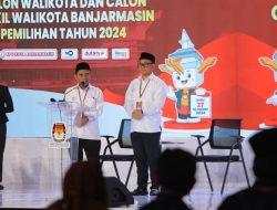 Debat Perdana Pilkada Banjarmasin 2024, Arifin-Akbari Tampil Santun