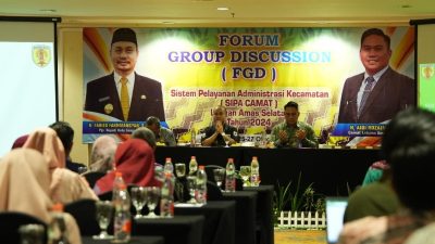 Pemkab HST Gelar FGD Sistem Pelayanan Kecamatan