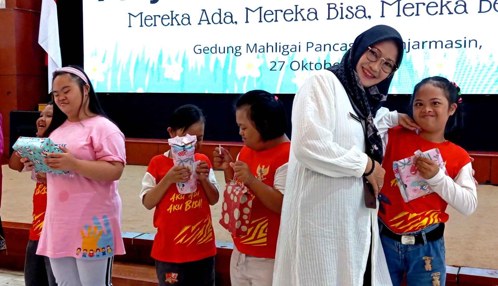Perayaan Bulan Peduli Down Syndrome di Mahligai Pancasila