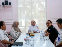 Audensi Kepala Bank Kalsel Cabang Banjarbaru dengan Pjs Wali Kota, Sukseskan Program ETPD dan P2DD