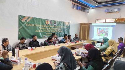 Pemkab HST Lakukan Pembinaan 45 Sekolah Adiwiyata