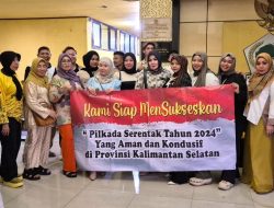 Bentangkan Spanduk, Partai Golkar Gaungkan Pilkada 2024 Berjalan Kondusif