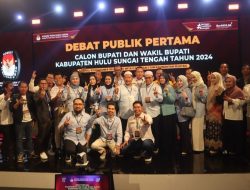 Debat Perdana Pilkada HST, Paslon Rizal-Rosyadi Soroti Isu Kemiskinan