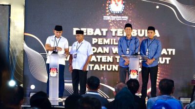 Pasangan Baik Unggul di Debat Pilbup Tanah Laut
