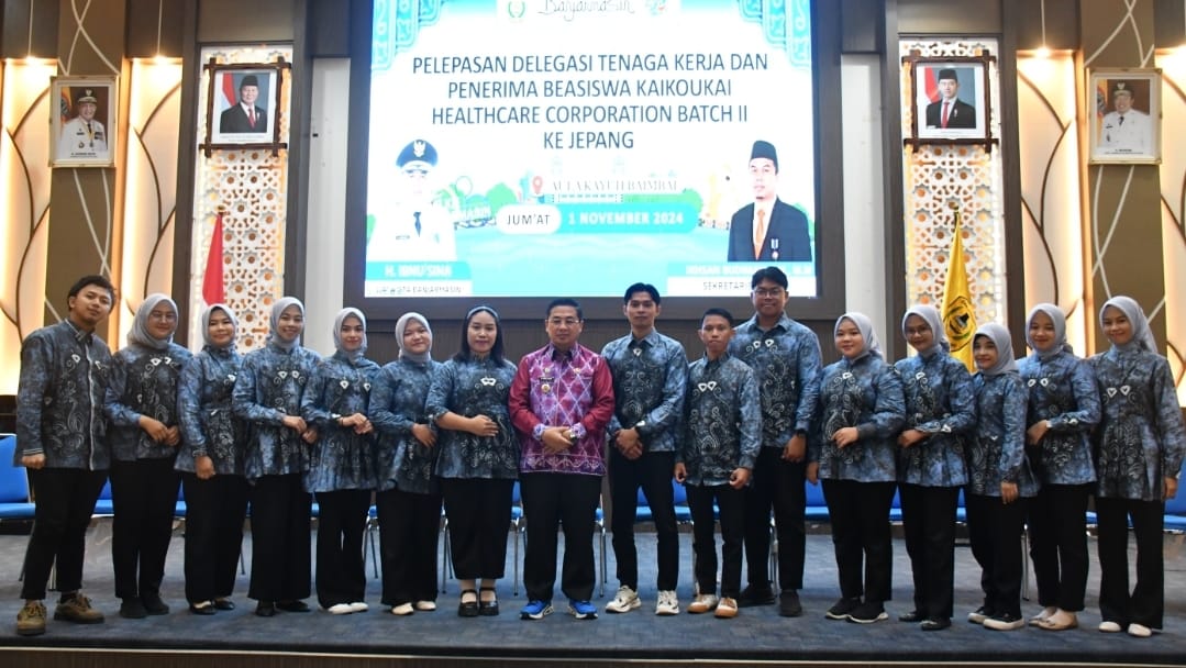 Banjarmasin Berangkatkan 18 Tenaga Medis ke Jepang, Sekaligus Perkenalkan Budaya Banjar