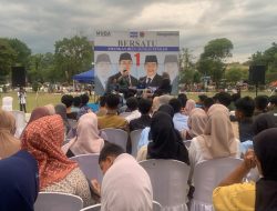 Paslon Aulia-Mansyah Gelar Kampanye Terbuka di Taman Dwi Warna Barabai Bertajuk ‘Betakunan Aman’