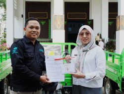 Bank Sampah Murakata HST Terima Bantuan Motor Roda Tiga dari KLHK