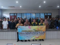 Kolaboraak Komisi Informasi Kalsel dengan Kominfo HST Sosialisasikan Keterbukaan Informasi Publik