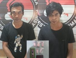 Terduga Pengedar Sabu, Dua Warga Kelayan Banjarmasin Diamankan