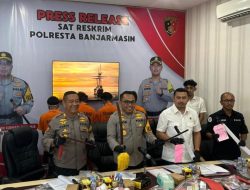 Polisi Amankan Tersangka Penyekapan di Pekauman