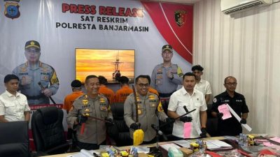 Polisi Amankan Tersangka Penyekapan di Pekauman