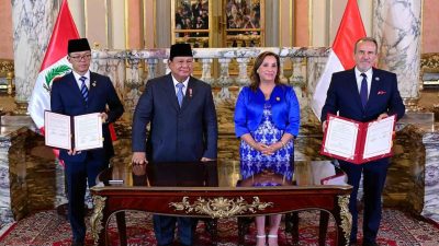 Kunjungi Presiden Republik Peru, Prabowo Subianto Perkuat Kerjasama Ekonomi dan Perdamaian