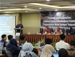 Tingkatkan Kualitas Laporan, Pemkab HST Gelar Pelatihan Jurnalistik