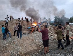 Sempat Dapat Perlawanan, Aktivitas Tambang Emas Ilegal di Madina Dihentikan Aparat