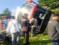 Rombongan Aparat Desa dari Kecamatan Kahayan Hilir dan Maliku Mengalami Kecelakaan di Semarang