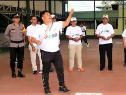 Bupati HST Terpilih Samsul Rizal Resmikan Turnamen Tenis BTTC Menyala Cup 1